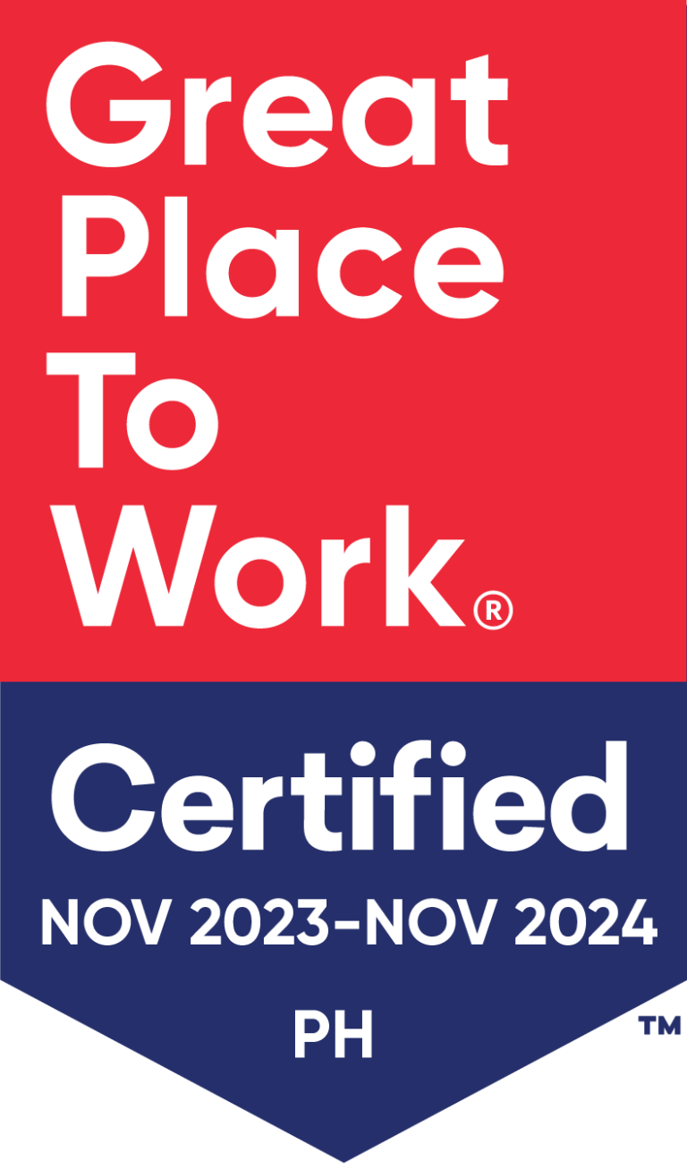 Third Pillar is a Great Place to Work Certified Nov 2023 to 2024